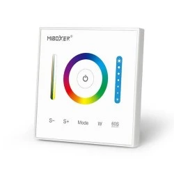 Dimmer χωνευτό για ταινία LED RGBWW 15A 5 καναλιών DC 12-24V Dimmer χωνευτό για ταινία LED RGBWW 15A 5 καναλιών DC 12-24V