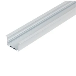Προφίλ αλουμινίου χωνευτό οροφής 2000x30x50mm λευκό C081-W 