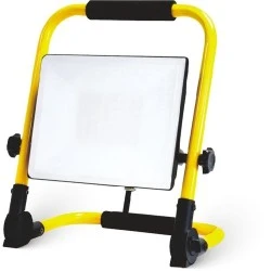 Προβολέας LED 50W SMD φορητός 4000K IP65 220-240V μαύρος PLUS