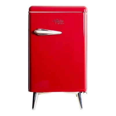 ISM SM-521 mini bar με retro εμφάνιση 43 lt θερμοηλεκτρικό κόκκινο 526x352x225mm
