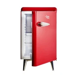 ISM SM-521 mini bar με retro εμφάνιση 43 lt θερμοηλεκτρικό κόκκινο 526x352x225mm