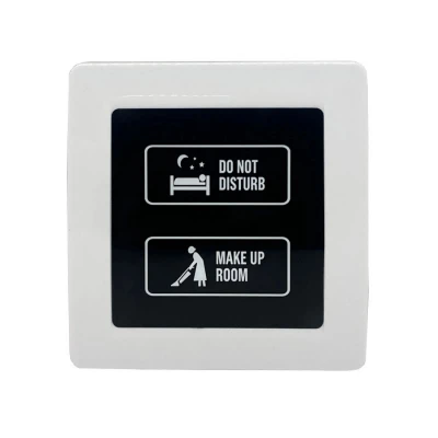 STARPRO SP-B100 εσωτερική μονάδα ενδείξεων DND/MUR αφής με φωτιζόμενο φόντο λευκό 86x86mm