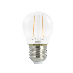 Λάμπα LED Filament G45 4,5W E27 4000K ενδιάμεσο λευκό φως 470lm διάφανη