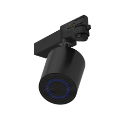 Ηχείο bluetooth 10W για ράγα δύο καλωδίων 90-265V AC μαύρο Φ64x75mm 