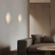 LOFTY επίτοιχο φωτιστικό LED 8W 2700K 560 lm IP20 αλουμινίου αμμώδες λευκό Φ300x113 mm