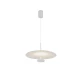 LOFTY κρεμαστό φωτιστικό LED SMD 12W 2700K IP20 αλουμινίου αμμώδες λευκό Φ450x1500mm (BD379A450PWH)