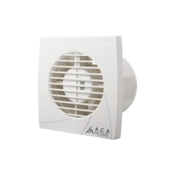 Ανεμιστήρας εξαγωγής πλαστικός 12W 220-240V AC με 7 πτερύγια σε λευκό χρώμα 140x140x117mm