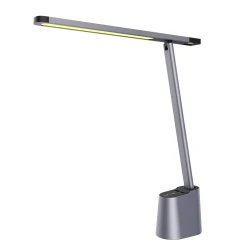 Φωτιστικό γραφείου LED γκρι 8W CCT 3000K/3800K/5700K 300lm