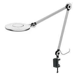 Φωτιστικό γραφείου ασημί πλαστικό LED SMD 9W 500lm CCT 3000K-4000K-6000K IP20