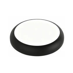 LED πλαφονιέρα οροφής ACA Lighting CORDIN COD1468CCTB 8/14/16W 5CCT IP65 μαύρη Φ316x74mm