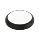 LED πλαφονιέρα οροφής ACA Lighting CORDIN COD1468CCTB 8/14/16W 5CCT IP65 μαύρη Φ316x74mm