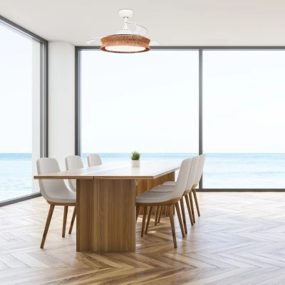 Aνεμιστήρας οροφής με LED CCT 36W 4100lm και τηλεχειριστήριο, λευκό ματ, 3 πτερύγια, 6 ταχύτητες Φ1070mm (FANRX42645) Aνεμιστήρας οροφής με LED CCT 36W 4100lm και τηλεχειριστήριο, λευκό ματ, 3 πτερύγια, 6 ταχύτητες Φ1070mm (FANRX42645)