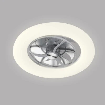 Ανεμιστήρας οροφής με φως LED 50W dimmable 5460lm, λευκός, 8 πτερύγια ABS/PC, DC μοτέρ 15W, τηλεχειριστήριο & χρονοδιακόπτης, 560mm (FAN32316110)