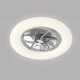 Ανεμιστήρας οροφής με φως LED 50W dimmable 5460lm, λευκός, 8 πτερύγια ABS/PC, DC μοτέρ 15W, τηλεχειριστήριο & χρονοδιακόπτης, 560mm (FAN32316110)