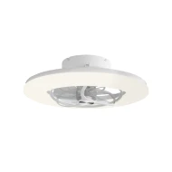 Ανεμιστήρας οροφής με φως LED 50W dimmable 5460lm, λευκός, 8 πτερύγια ABS/PC, DC μοτέρ 15W, τηλεχειριστήριο & χρονοδιακόπτης, 560mm (FAN32316110)