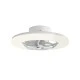 Ανεμιστήρας οροφής με φως LED 50W dimmable 5460lm, λευκός, 8 πτερύγια ABS/PC, DC μοτέρ 15W, τηλεχειριστήριο & χρονοδιακόπτης, 560mm (FAN32316110)