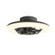 Ανεμιστήρας οροφής μαύρος με 8 πτερύγια PC, LED 50W 5460 lm, DC μοτέρ 15W, dimmable, τηλεχειριστήριο & χρονοδιακόπτης, Ø560 mm (FAN3231618) Ανεμιστήρας οροφής μαύρος με 8 πτερύγια PC, LED 50W 5460 lm, DC μοτέρ 15W, dimmable, τηλεχειριστήριο & χρονοδιακόπτης, Ø560 mm (FAN3231618)
