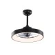 Ανεμιστήρας οροφής FAN6697BK μαύρος με LED 34W 3332lm, τηλεχειριστήριο & χρονοδιακόπτη, Ø30cm