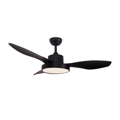 Ανεμιστήρας οροφής FANRX48013B μαύρος ματ Φ120 m με LED 22W 2680lm, τηλεχειριστήριο και χρονοδιακόπτη