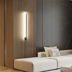Επιτοίχιο φωτιστικό LED ACA Frodo αμμώδες μαύρο 10W 3000K θερμό λευκό 410lm