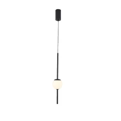 Κρεμαστό φωτιστικό LED ACA Ball αμμώδες μαύρο 5W 3000K θερμό λευκό 550lm Κρεμαστό φωτιστικό LED ACA Ball αμμώδες μαύρο 5W 3000K θερμό λευκό 550lm