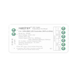 Ελεγκτής LED 5 σε 1 SPI DMX WiFi 2.4G ACA IP20