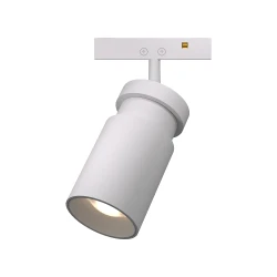Φωτιστικό σποτ mini zoomable μαγνητικό σε λευκό χρώμα 24V DC 5W θερμό χρώμα 3000K 470lm 20-60°