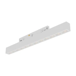 Φωτιστικό σποτ mini μαγνητικό σε λευκό χρώμα 24V DC 10W θερμό χρώμα 3000K 490lm 36° Ra≥90 & διάσταση L196mm