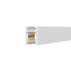 Μίνι μαγνητική ράγα οροφής/κρεμαστή TMS1MW 24V DC 1m λευκή