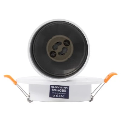 Χωνευτό κινούμενο φωτιστικό downlight σποτ LEO με ντουί 1 x GU10 AC 220-240V IP20 λευκό ματ 9x9x17cm κοπή 7x7cm Χωνευτό κινούμενο φωτιστικό downlight σποτ LEO με ντουί 1 x GU10 AC 220-240V IP20 λευκό ματ 9x9x17cm κοπή 7x7cm