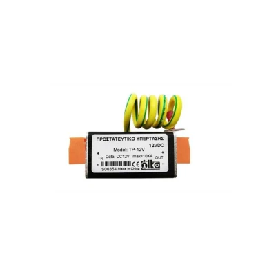 Προστατευτικό υπέρτασης τροφοδοσίας 12 VDC TP-12V Προστατευτικό υπέρτασης τροφοδοσίας 12 VDC TP-12V