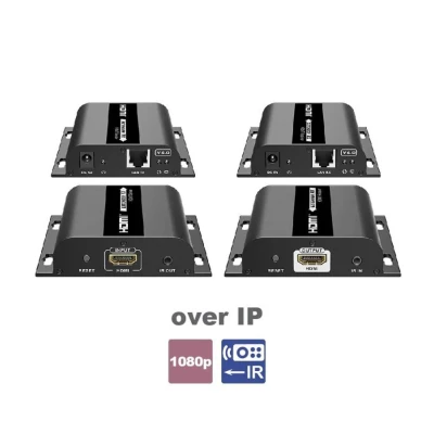 Σύστημα (πομπός + δέκτης) LENKENG LKV383-4.0 για μετάδοση σήματος HDMI 1080p over IP Σύστημα (πομπός + δέκτης) LENKENG LKV383-4.0 για μετάδοση σήματος HDMI 1080p over IP