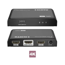 Διανομέας (video splitter) 1 εισόδου HDMI σε 2 εξόδους HDMI LENKENG LKV312EDID-V3.0