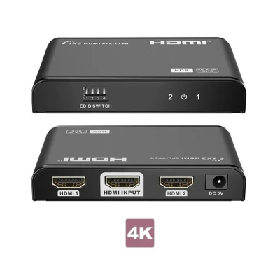 Διανομέας (video splitter) 1 εισόδου HDMI σε 2 εξόδους HDMI LENKENG LKV312EDID-V3.0 Διανομέας (video splitter) 1 εισόδου HDMI σε 2 εξόδους HDMI LENKENG LKV312EDID-V3.0