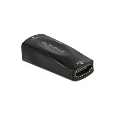 Αντάπτορας DELOCK HDMI σε VGA 66560, με audio, 1080p/60Hz, μαύρος