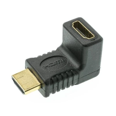 Αντάπτορας POWERTECH HDMI CAB-H035, γωνιακός 90°, μαύρος Αντάπτορας POWERTECH HDMI CAB-H035, γωνιακός 90°, μαύρος