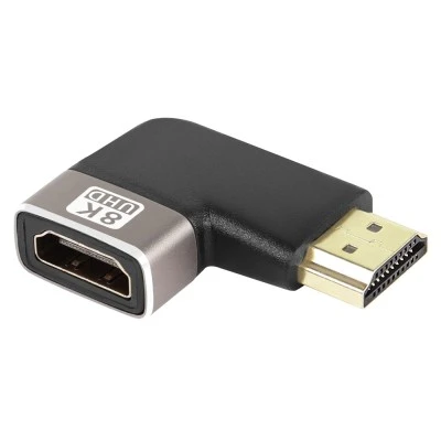 Αντάπτορας POWERTECH HDMI 2.1 CAB-H157, 8K/60Hz, γωνιακός, μαύρος