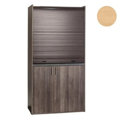 Πολυκουζίνα mini kitchen 105cm απόχρωση δρυς για ξενώνες, γραφεία & φοιτητικά studio