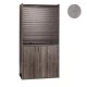 Πολυκουζίνα mini kitchen 105cm απόχρωση πατητή τσιμεντοκονία για ξενώνες, γραφεία & φοιτητικά studio