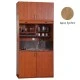 Πολυκουζίνα mini kitchen 125cm με πατάρι & αριστερή γούρνα απόχρωση δρυς sychro για ξενώνες, γραφεία & φοιτητικά studio