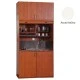 Πολυκουζίνα mini kitchen 125cm με πατάρι & αριστερή γούρνα απόχρωση λευκή για ξενώνες, γραφεία & φοιτητικά studio