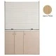 Πολυκουζίνα mini kitchen 140cm απόχρωση δρυς ρόζοι με δεξιά γούρνα για ξενώνες, γραφεία & φοιτητικά studio