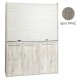 Πολυκουζίνα mini kitchen 160cm απόχρωση δρυς μπεζ για ξενώνες, γραφεία & φοιτητικά studio Πολυκουζίνα mini kitchen 160cm απόχρωση δρυς μπεζ για ξενώνες, γραφεία & φοιτητικά studio