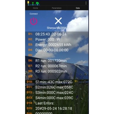Ελεγκτής ηλιοθερμικών συστημάτων με WiFi Sherpa M43RW  για συστήματα ηλιοθερμίας μεσαίου ή μεγάλου μεγέθους