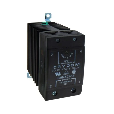 Relay solid state ράγας 55A 90-140VAC INPUT CMRA2455 της CRYDOM Relay solid state ράγας 55A 90-140VAC INPUT CMRA2455 της CRYDOM