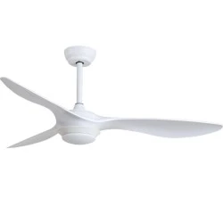 Ανεμιστήρας οροφής “DESY” λευκός 52″ 35W DC με τηλεχειριστήριο και 15W LED φως (3000K-4000K-6000K)