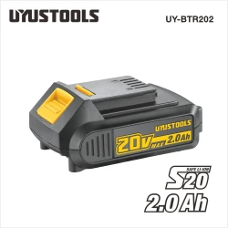 Μπαταρία λιθίου 20V 2Ah UYUSTOOLS BTR202 με λυχνία ένδειξης και προστασίες