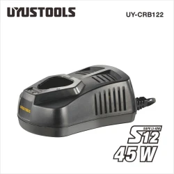 Φορτιστής μπαταρίας 12V UYUSTOOLS UY-CRB122 2,4A με VDE φις και περίβλημα επιβραδυντικό φλόγας