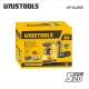Παλμικό τριβείο μπαταρίας 20V 125mm UYUSTOOLS MK-ILJ202 με 1 μπαταρία 2Ah, φορτιστή και 3 γυαλόχαρτα