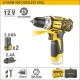 Δραπανοκατσάβιδο μπαταρίας 12V UYUSTOOLS ITL02122S με 2 μπαταρίες 2Ah και 30Nm
